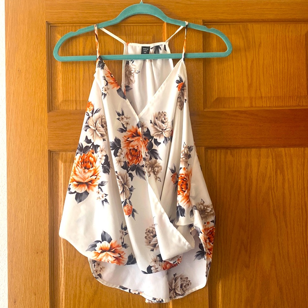 Floral tank top